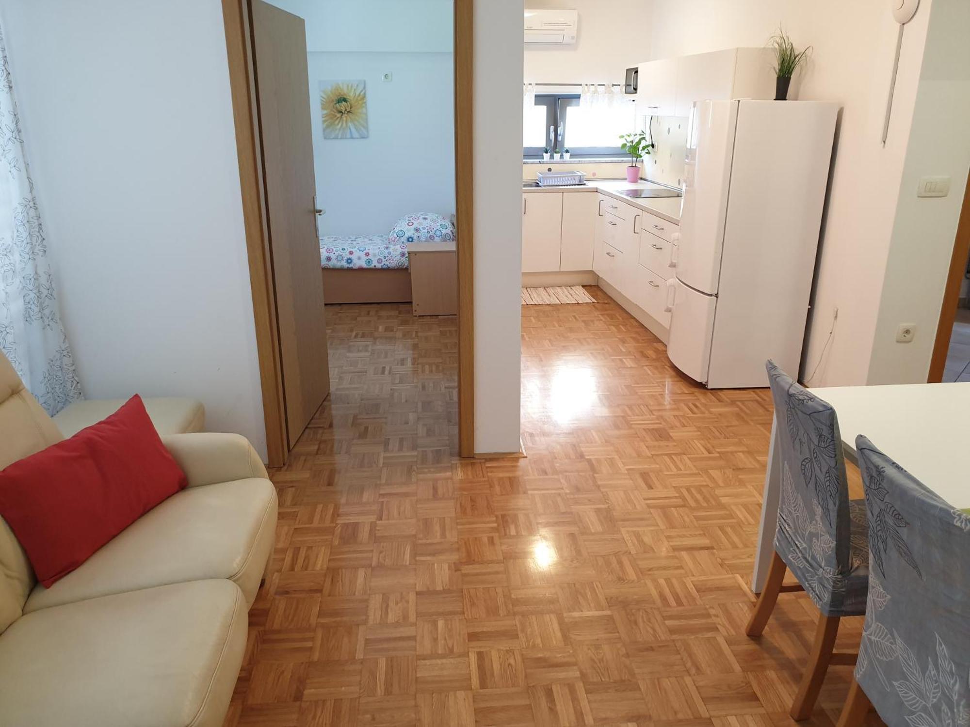 Apartment Emma Ljubljana - Free Parking, Ac, Wifi Pokoj fotografie
